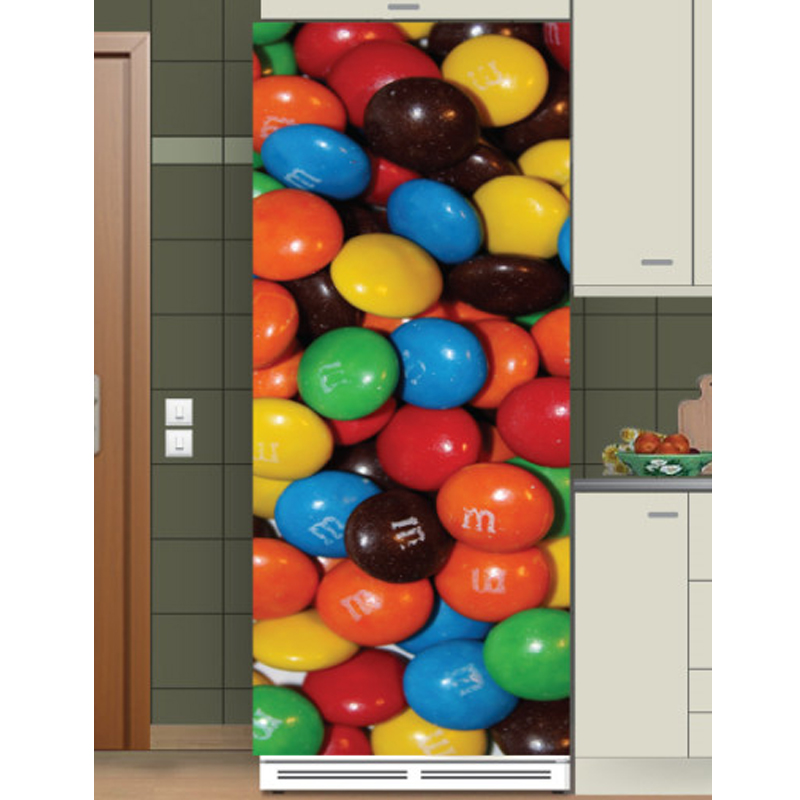 Αυτοκόλλητο ψυγείου MnMS